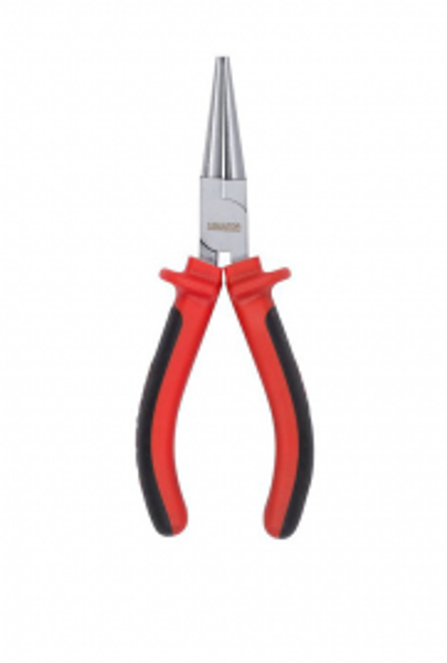 Knaibles ar apaļiem galiem, gumijots rokturis 150mm Kreator