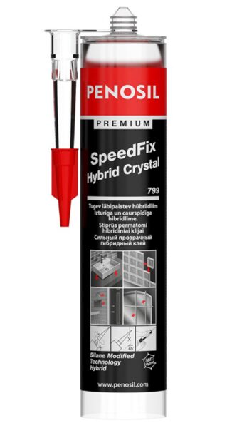 Līme-hermētiķis penosil premium speedfix hybrid crystal 799 290ml