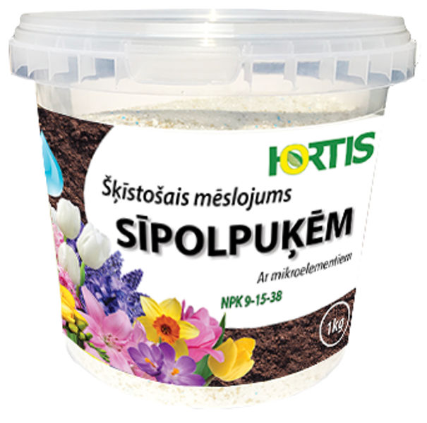 Hortis šķīstošais mēslojums Sīpolpuķēm 1kg