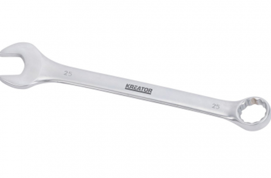 Kombinētā uzgriežņu atslēga 25mm Kreator