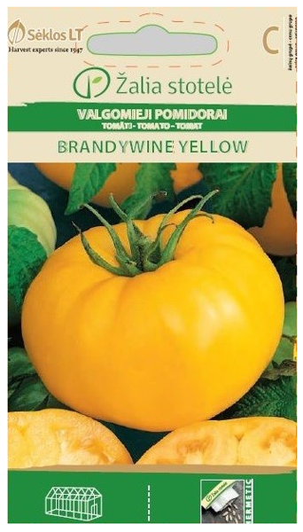 Tomāti Brandywine Yellow 0.1g