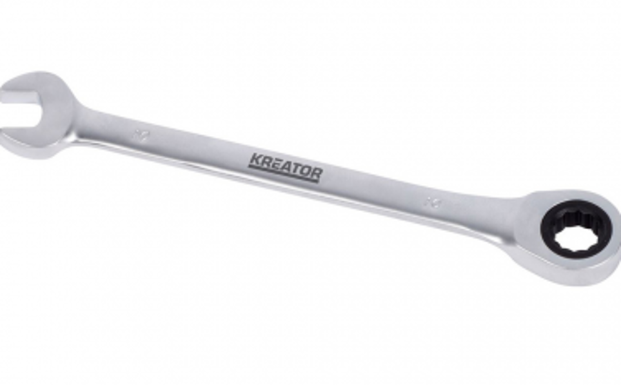 Kombinētā atslēga ar reverso mehānismu 8mm Kreator