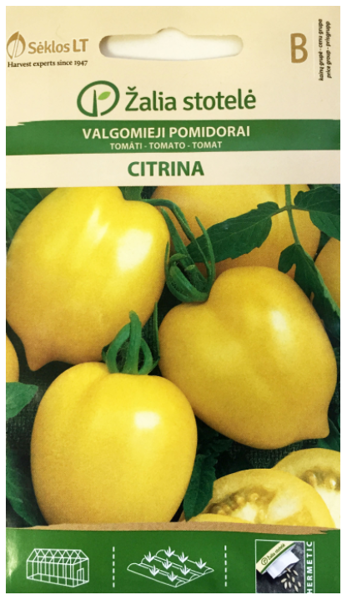 Tomāti CITRINA 0.2g