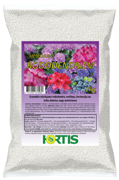 Hortis Rododendriem 2kg