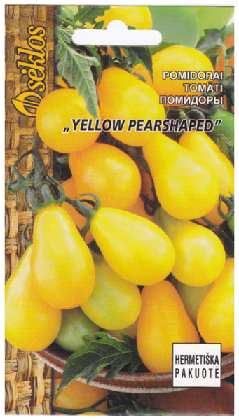 Tomāti YELLOW PEARSHAPED 0.2g