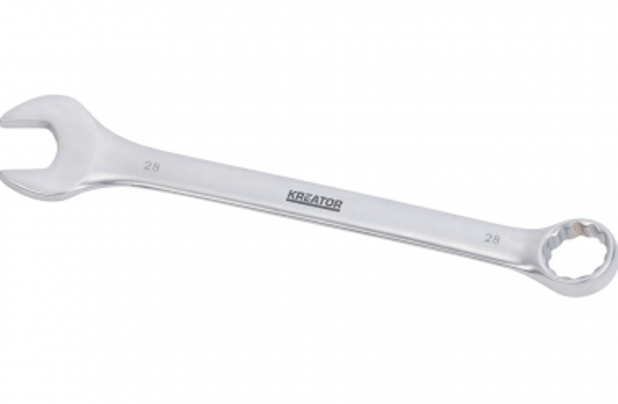 Kombinētā uzgriežņu atslēga 28mm Kreator