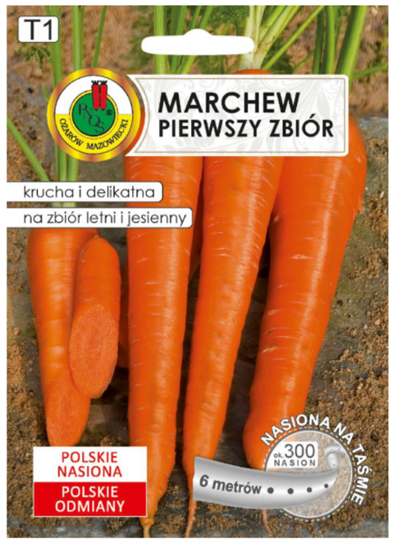 Burkāni Pierwszy Zbiór (Pirmā raža) 6m lenta