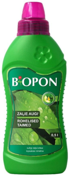 Mēslojums zaļajiem augiem Biopon, 500 ml