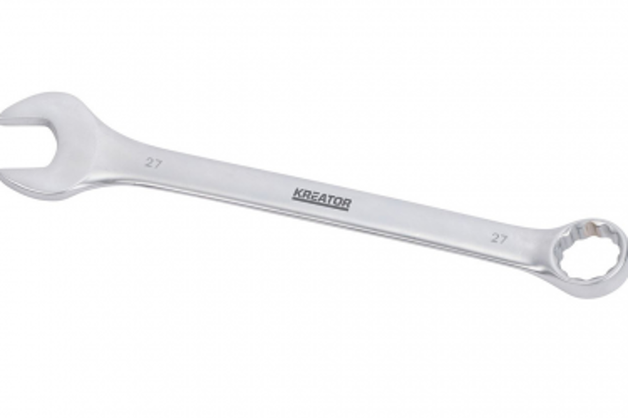 Kombinētā uzgriežņu atslēga 27mm Kreator