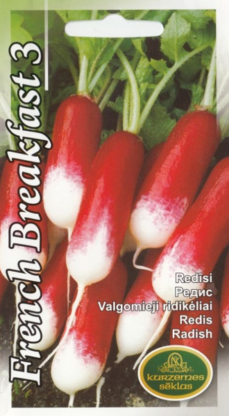 Redīsi French Breakfast 3