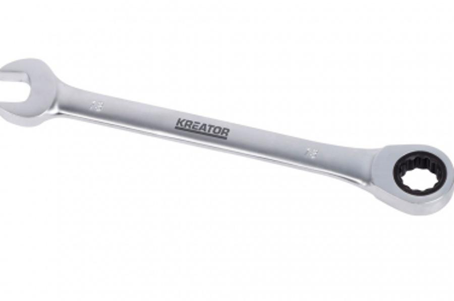 Kombinētā atslēga ar reverso mehānismu 14mm Kreator