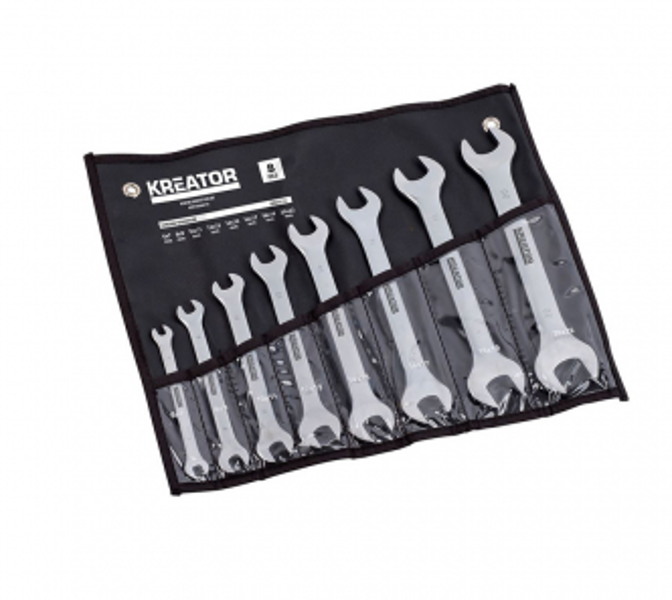 Divpusējo atslēgu komplekts 6-22mm (8gab.) Kreator