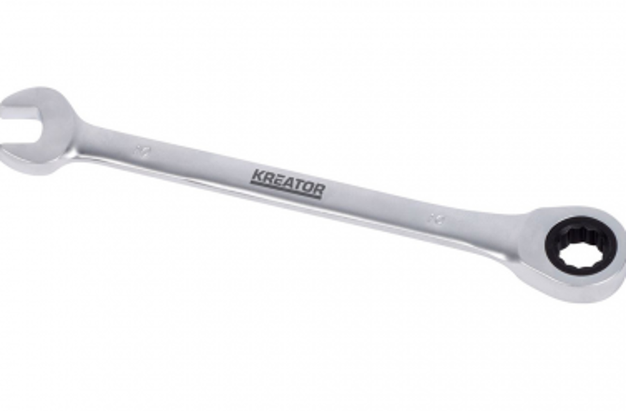 Kombinētā atslēga ar reverso mehānismu 9mm Kreator