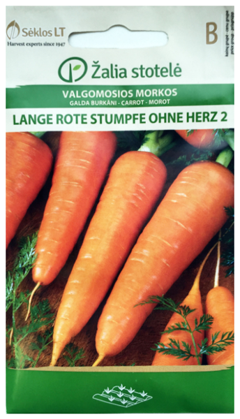 Burkāni LANGE ROTE STUMPFE 5g