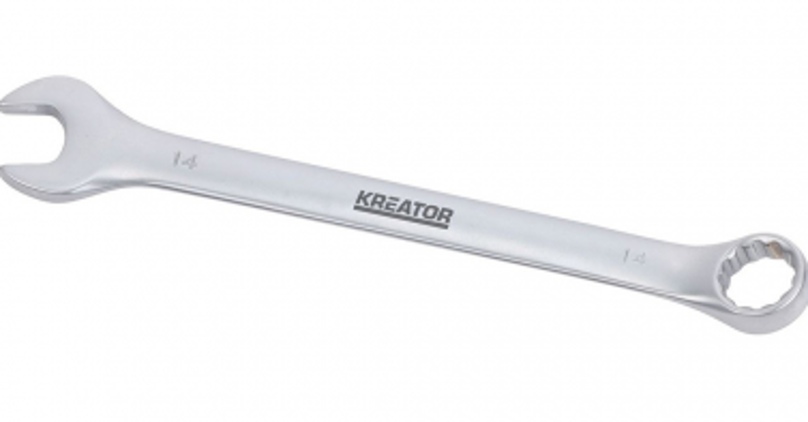 Kombinētā uzgriežņu atslēga 14mm Kreator