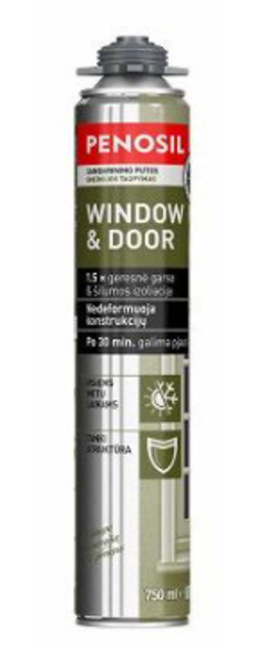 Montāžas putas penosil elastic logiem un durvīm 750ml