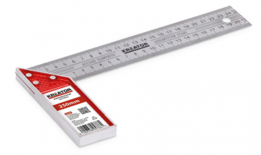 Leņķis galdnieka 250mm Kreator