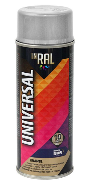 Emalja aerosols inral universal 400ml ral9006 hroms