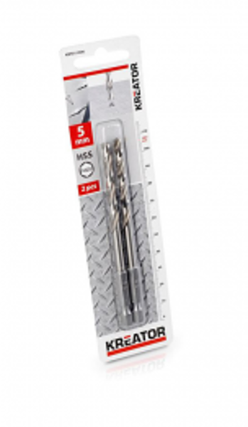 HEX urbis metālam HSS 5.0x107mm (2gab.) Kreator