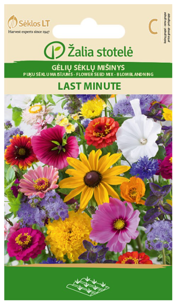 Puķu sēklu maisījums LAST MINUTE 1g
