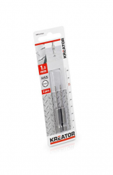 HEX urbis metālam HSS 1.5x61mm (2gab.) Kreator