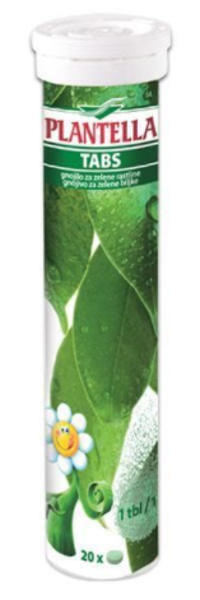 Mēslojums zaļajiem augiem Plantella, 20 gab.