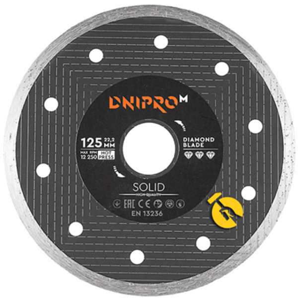 Dimanta griezējdisks Ø125x2x22.2mm 81948000 DNIPRO-M