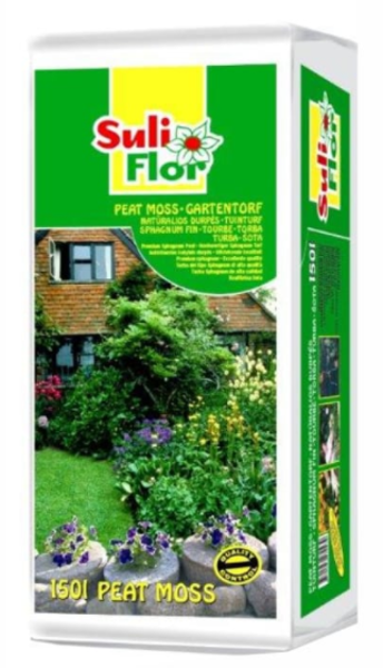 Naturālā kūdra (0-20mm) Suliflor, 150L