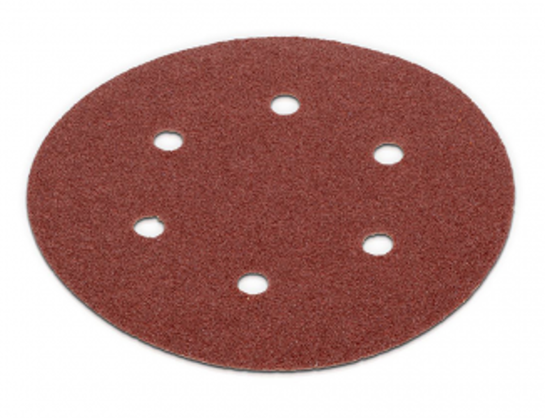 Smilšpapīra disks Ø150mm, G40 (5gab.), auduma bāze Kreator