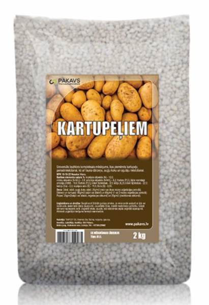 Mēslojums kartupeļiem, 2 kg