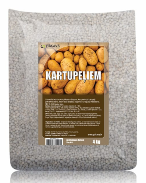 Mēslojums kartupeļiem, 4 kg