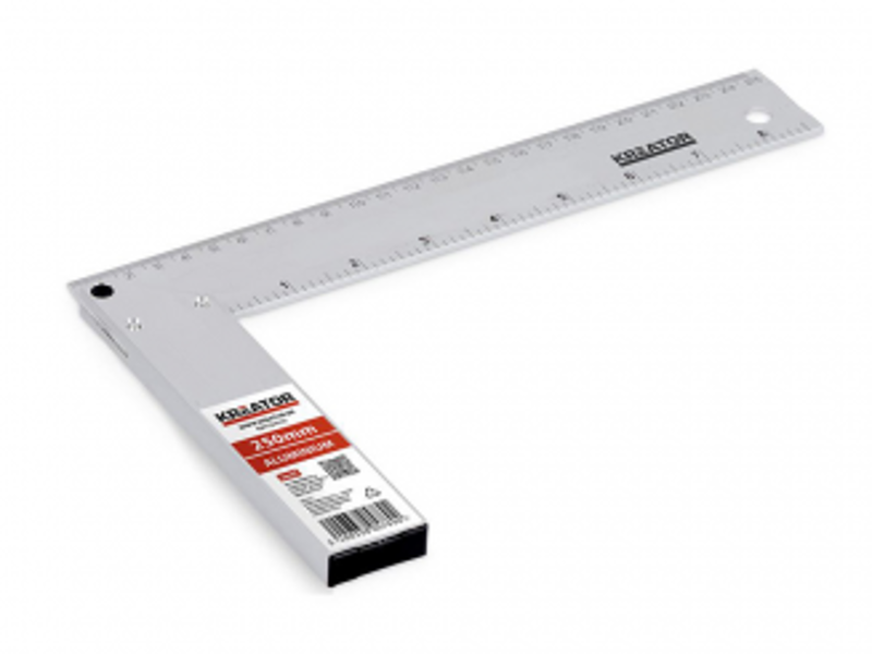 Leņķis alumīnija 250mm Kreator