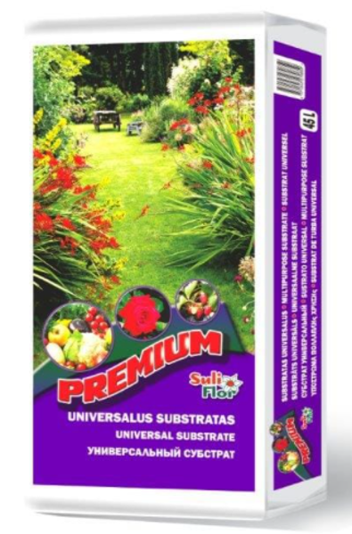 Premium universāls substrāts Suliflor, 45 L