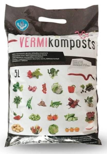 Vermi-Komposts Green-PIK LAT, 5 L