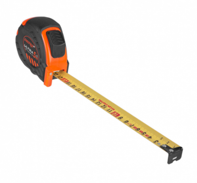 Mērlente Ultra 25mm x 5m, ar marķieri 81738000 DNIPRO-M