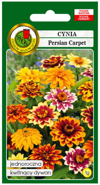 Cinnijas šaurlapu Persian Carpet Mix 1g