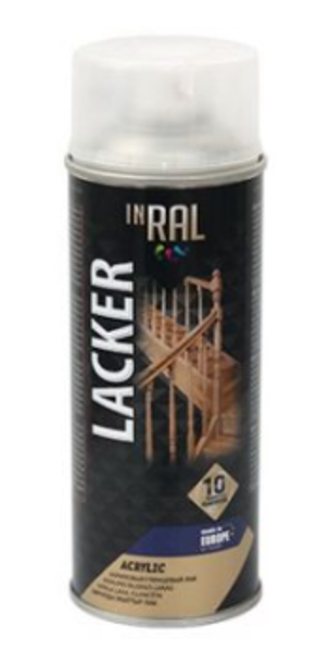 Akrila aerosols laka inral lacker 400ml sudraba