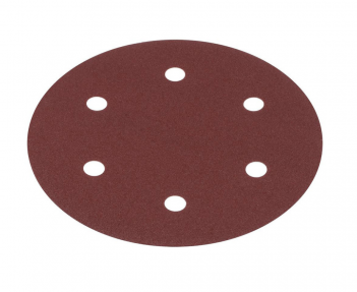 Smilšpapīra disks Ø225mm, G100 (5gab.), auduma bāze Kreator