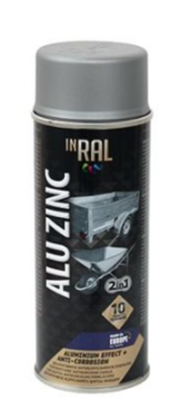 Emalja aerosola inral alu zinc 400ml