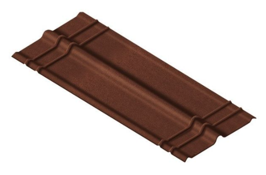 Kore onduline ridge classic brūns pg0105p, 15 gab. (cena par gab.)