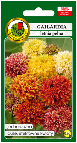 Gailardija jaukā (pildīta) 0.8g