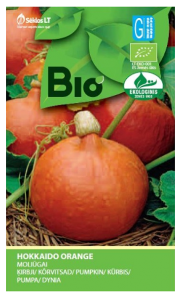Ķirbji Hokkaido Orange (Bio) 2g